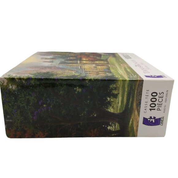 Thomas Kinkade "Lakeside Manor" Unopened 1000 Piece Puzzle 27" x 20" By Ceaco - Picture 9 of 10